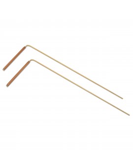 Dowsing Rods- One Pair of Beautifully Crafted divining rods for Seeking Treasure, Water, Oil, or Anything Else