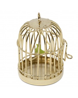 Dollhouse Birdcage- Bird Cage for Dollhouse, 1:12 Scaled Pet Accessories for Miniature Dollhouse