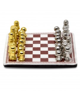 Dollhouse Chess Set- Dollhouse Miniature Chess, a Scaled 1:12 Accessory to Decorate your Miniature World