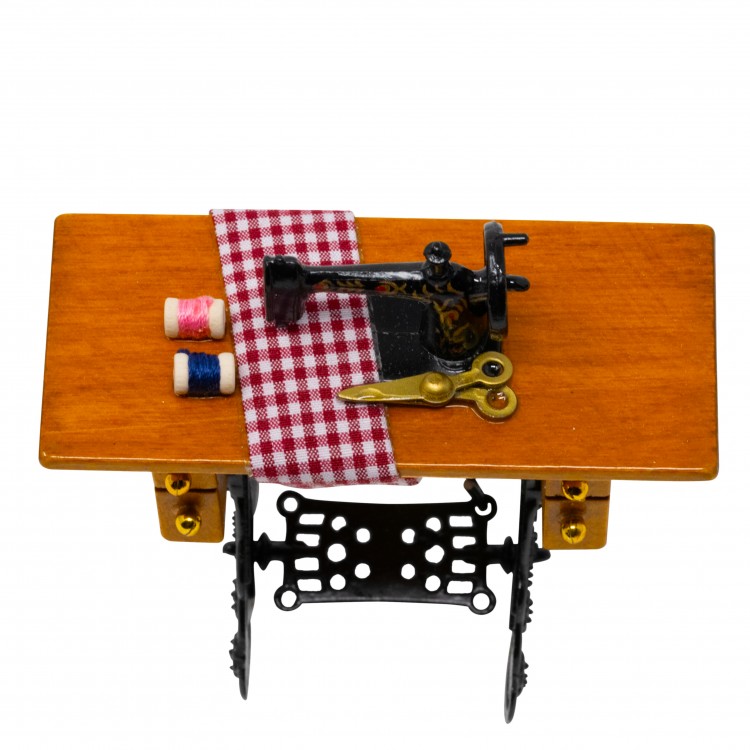 Dollhouse Sewing Machine- 1:12 Dollhouse Sewing Machine for Antique