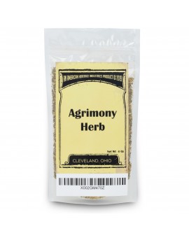 Agrimony Herb- Cut and Sifted Raw Agrimony Herb, 4 oz Package